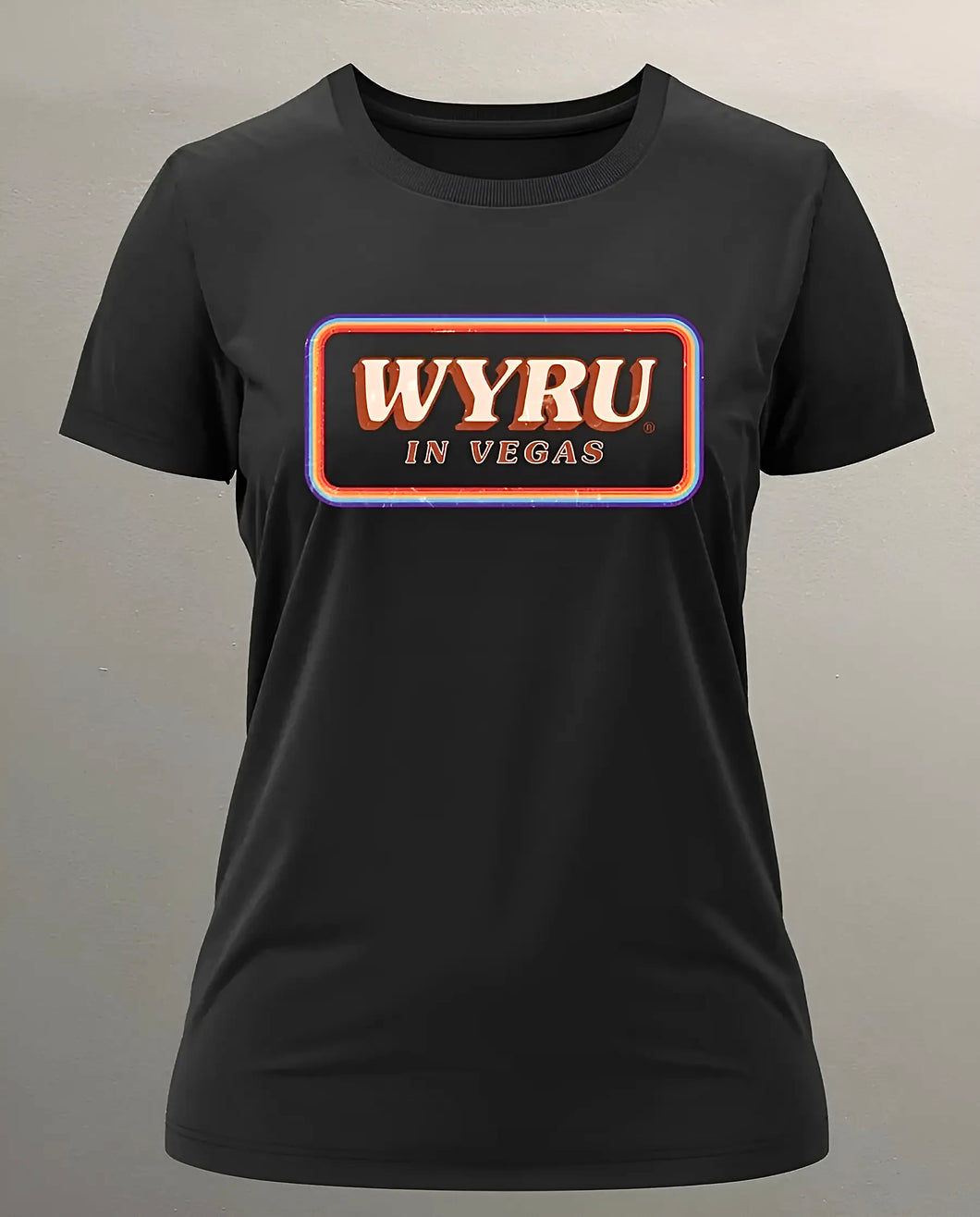 WYRU™ in Vegas t-shirt (Womens)